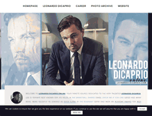 Tablet Screenshot of leonardo-dicaprio.com